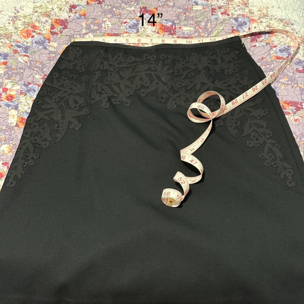 Liz Claiborne Limited Edition Black Skirt Size:  4 - Picture 9 of 10
